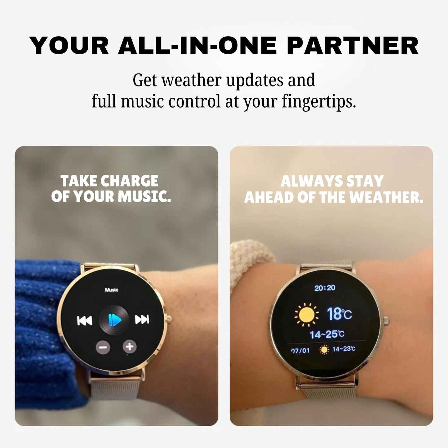 LAUTTIERSMART™ - Elegant and Luxurious Smartwatch