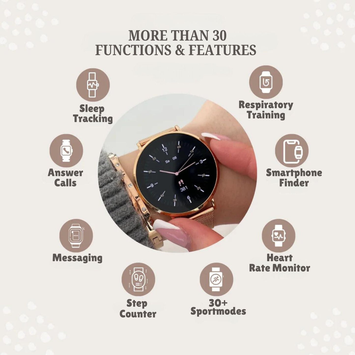 LAUTTIERSMART™ - Elegant and Luxurious Smartwatch